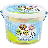 Perler Multi Mix Assorted Fuse Bead Bucket, 6000 pcs