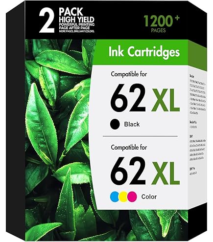 Amazon.com: HP 62XL Black High-Yield Ink Cartridges | Works with
