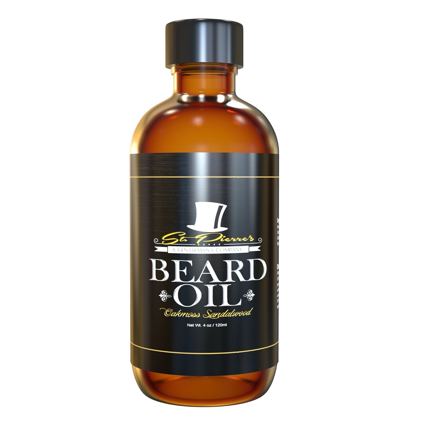 Best Sandalwood Beard Oil & Conditioner for Men - 4oz - Oakmoss Sandalwood
