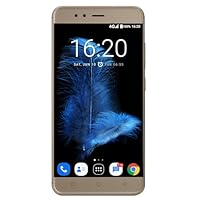 InFocus Turbo 5 (Glittering Gold, 16GB, 5000mAH Battery)