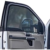 Large SUVs Compact Vans Front Window Screens for Camping Front Window Sun Shade Driver Side Window Bug Screen No Biting Bugs