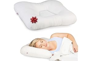 Core Products Tri-Core Cervical Support Pillow – Firm Orthopedic Neck Pillow for Pain Relief, Great Gift for Back and Side Sleepers – Ergonomic Contour Pillow – Assembled in USA, Full Size