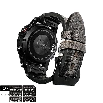 YOOSIDE Fenix 5X/Fenix 3 - Correa de Reloj para Garmin Fenix 5X ...
