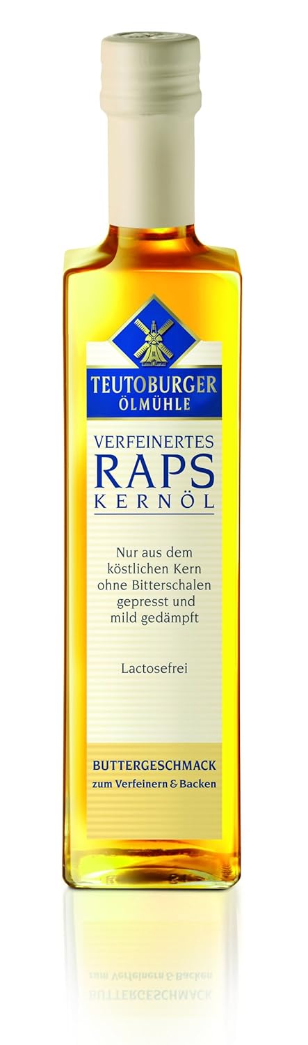 Teutoburger Ölmühle Raps-Kernöl mit Buttergeschmack (500 ml)