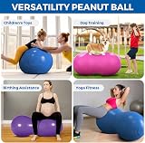 DASKING Peanut Ball for Kids Therapy 90x45cm Anti Burst Exercise Ball with Pump view 2