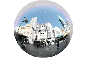 12 inch Stainless Steel Gazing Ball, E-Buying Silver Mirror Polished Hollow Seamless Gazing Globe Reflective Garden Sphere Floating Pond Balls for Home Garden Ornament Decoration