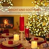 CNMTCCO LED Candle Lights 24Pcs Flameless Tea Lights Warm White Flickering view 5
