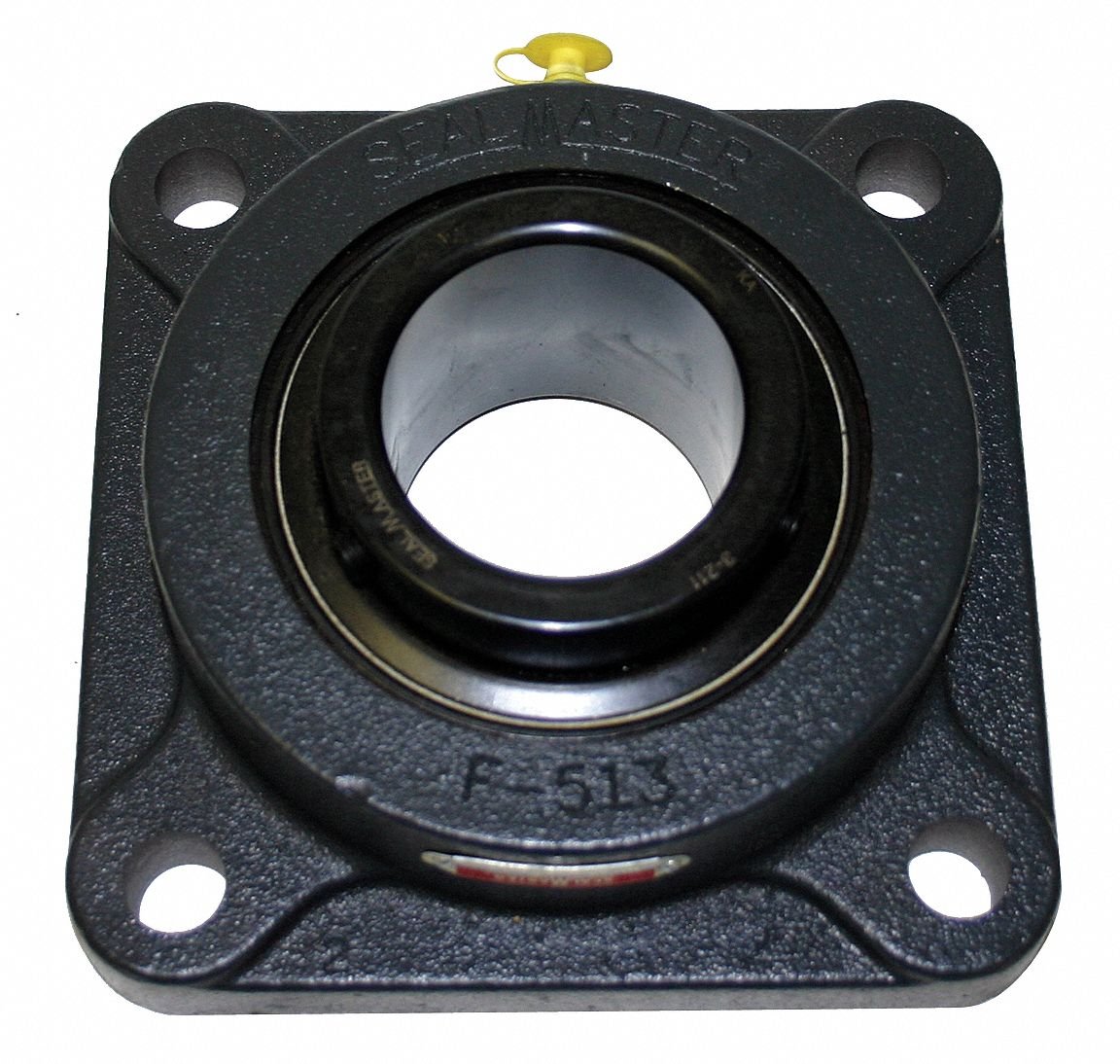 Flange Bearing, 4Bolt, Ball, 17/16" Bore Flange Block Bearings