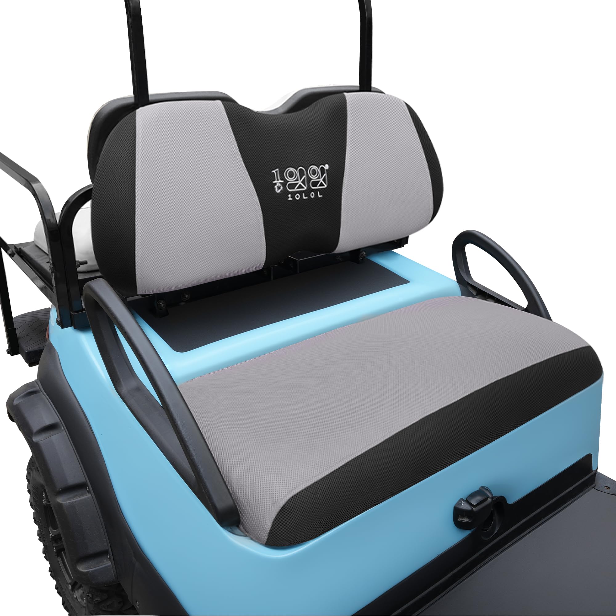Photo 1 of 10L0L Golf Cart Seat Covers Universal for Yamaha Club Car Precedent Standard Front Seats, Breathable Mesh Bench Seat Cover, No Drilling Seat Cushion, All-Season Comfort Cool in Summer & Warm in Winter