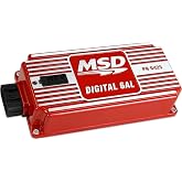 NEW MSD DIGITAL DIGITAL 6AL IGNITION CONTROL BOX WITH REV LIMITER,RED,520-540V,11,000 RPM RANGE,8"L X 4"W X 1.825"H,COMPATIBLE WITH 4-6-8 CYLINDER