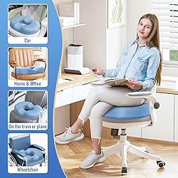 CloudBliss Donut Pillow Seat Cushion Chair Pad for