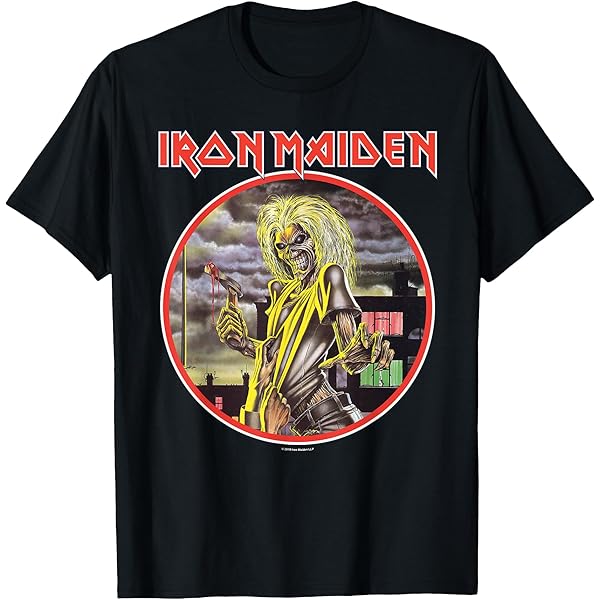 GLOBAL L Tシャツ M IRON MAIDEN SLAYER Amazon.com: Global Iron Maiden Terminate Mens Short Sleeve T