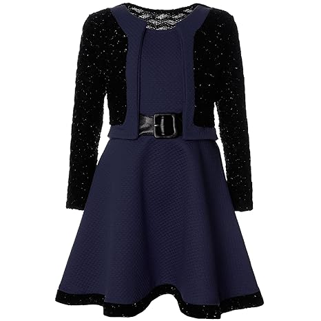 BEZLIT Mädchen Spitze Kleid Langarm 21644