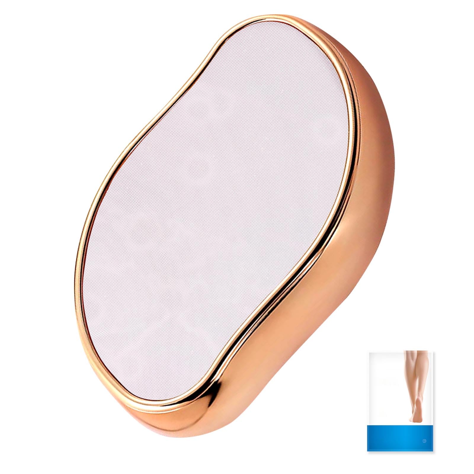 AYNKH 2in1 Nano Glass Foot File Hard Skin Callus Remover Used on Salon Both Wet & Dry Pedicure Tool, High-Density Crystal Fine Nano, Safe, Portable Foot File for Foot Care (with Caring for Foot Mask)