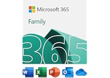 Microsoft 365 Family | 12-Month Subscription, up to 6 people | Premium Office Apps | 1TB OneDrive cloud storage | PC/Mac Down