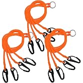 A1FISHER 4 Arm Crab Trap Harness with Plastic Hooks for Sailing Fishing | Durable Hooks, Saltwater, Lightweight, Corrosion-Proof Snaps, Crab Pot Harness, Fits Most Crab Shrimp Traps, beginners