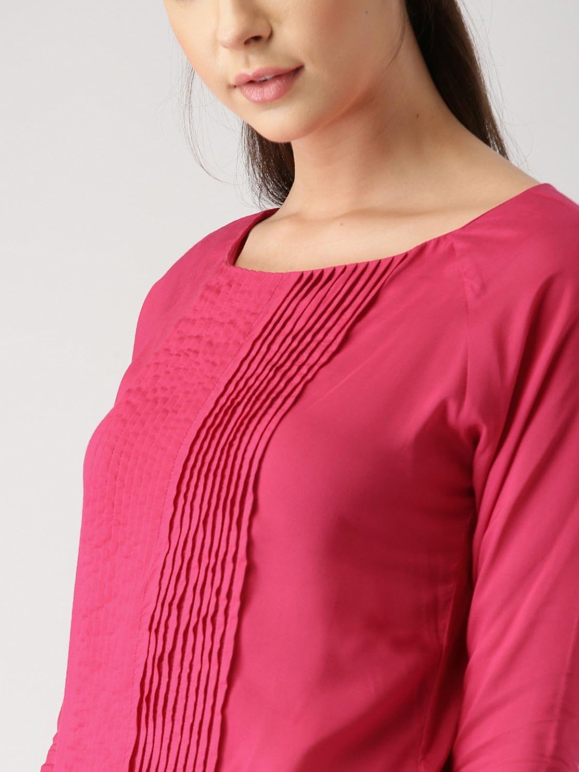 marie claire women's top (mc10241b--xl, pink, x-large)