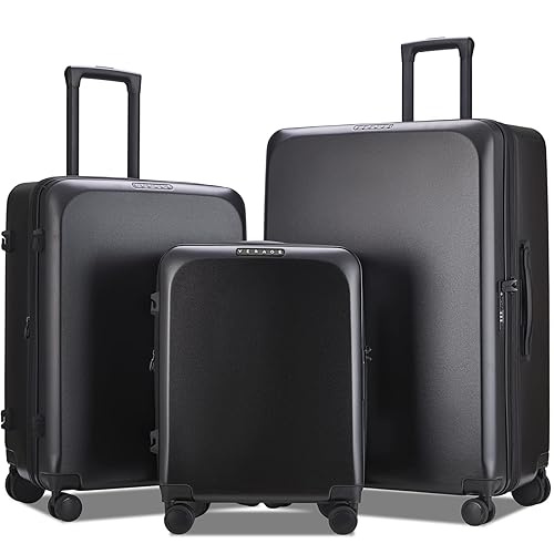 Verage Freeland Piece Luggage Sets with X-Large Spinner Wheels