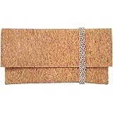 Metallic Cork Clutch