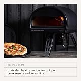 Gozney Roccbox Outdoor Pizza Oven Black Portable Gas & Wood Fired view 6