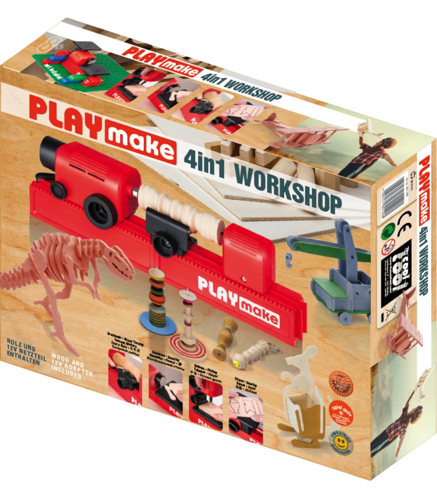 PLAYMAKE - 4in1 Workshop - Instrument for Children