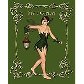 Cosplay Costume Design Sketch Book with Makeup Charts: Brainstorm Cosplay Ideas and Document Your Cosplay Looks