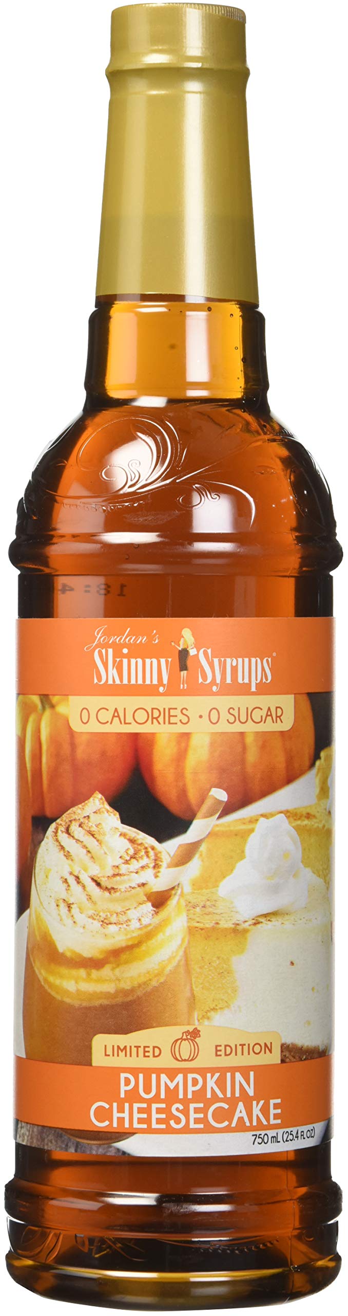 Sugar Free Pumpkin Caramel Jordan's Skinny Syrups, 25.4