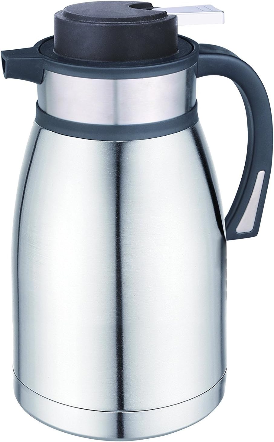 Coox 2.5L Premium Stainless Steel Thermal Carafe Jug - Unbreakable Double Wall Vacuum Insulated Pot for Hot & Cold Drinks
