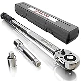 SuZhi 1/2 & 3/8-Inch Drive Click Torque Wrench