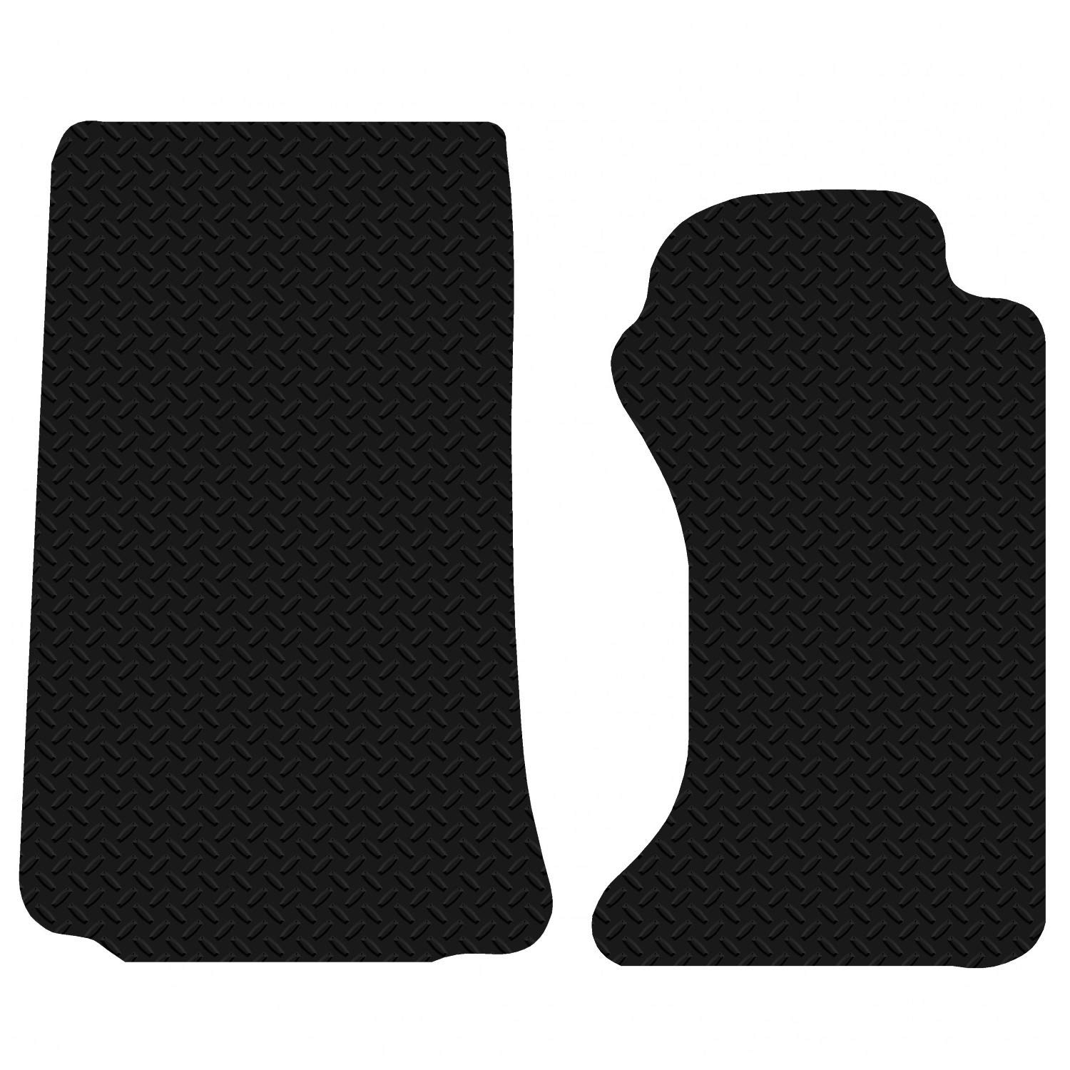 Carsio Car Mats 4pc Set For Mazda MX5 NC MK3 2006 - Onwards Tailored Fit Rubber Floor Mat Complete Accessory Black Custom Fitted - Anti-Slip Backing, Heavy Duty & Waterproof