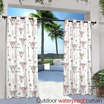 Amazon Com Indoor Outdoor Single Panel Print Window Curtain Crown