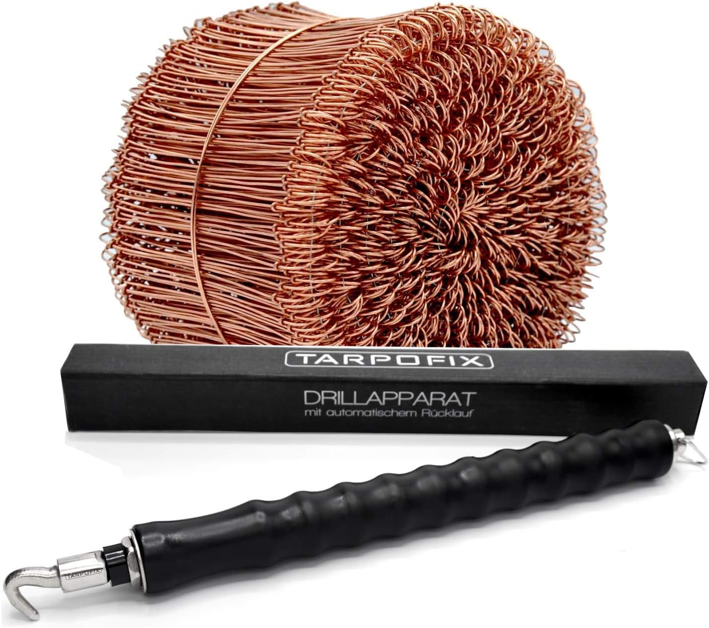Tarpofix© Drillapparat Driller Rödeldraht 1,0 x 120 mm (500 STK ...