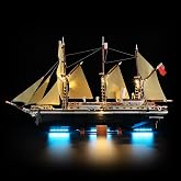 YEABRICKS LED Light for 10335 Icons The Endurance Ship Building Blocks Model (Building Set NOT Included)