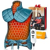 Graphene-Infused Heating Pad with 3X Deeper Pain Relief, 30% Heavier Weighted Heating Pad for Neck and Shoulders and Back, 25"x35" Large Electric Heated Pads, Gifts for Mom Women Christmas Birthday