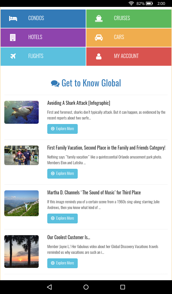 Global Discovery for Android
