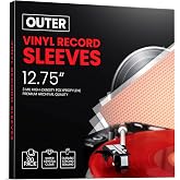 120 Pack Vinyl Outer Sleeves &ndash; 12.75-inch Record Sleeves &ndash; 3mil Thick Vinyl Record Storage Outer Sleeves for Vinyl Records Sleeves