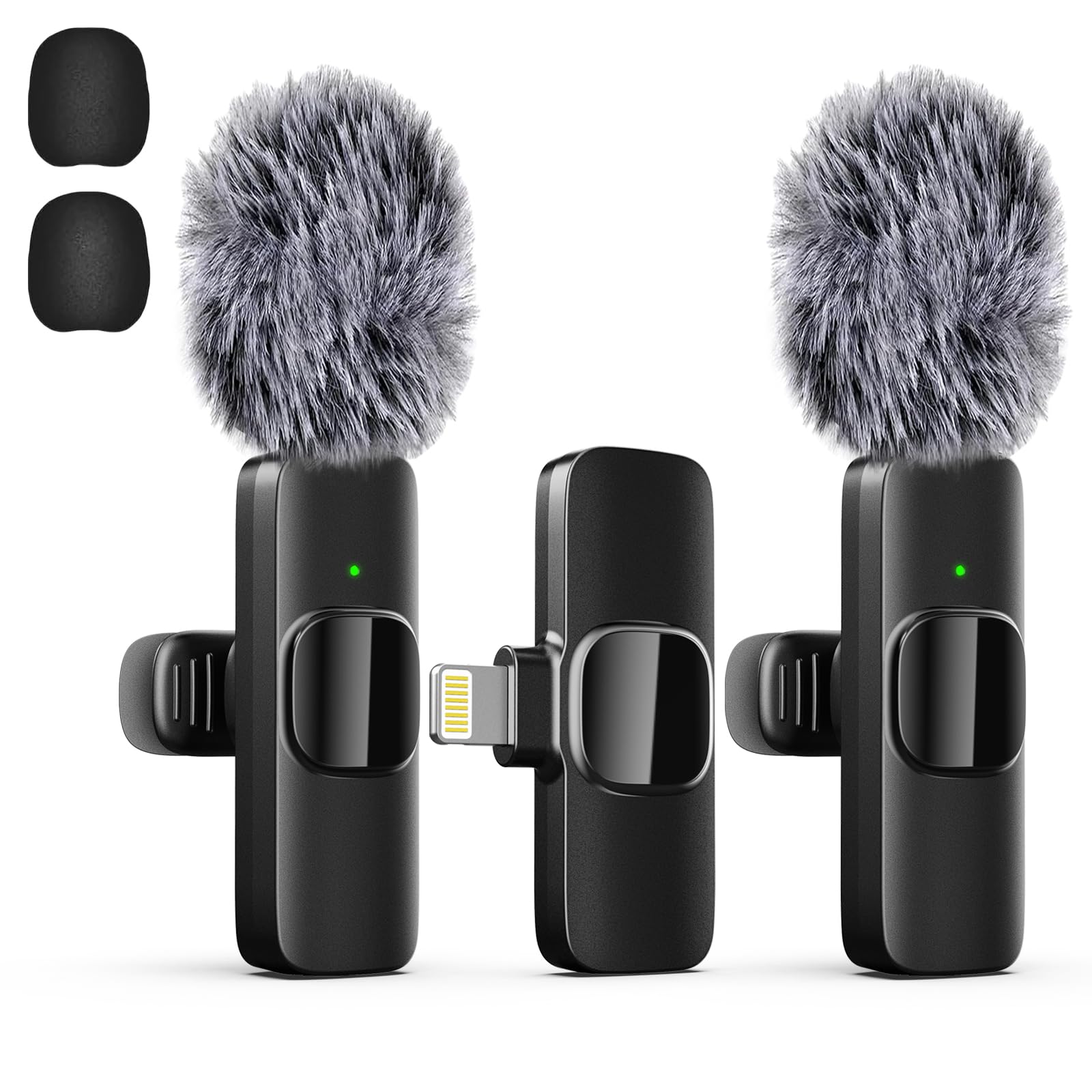Professional Wireless Lavalier Lapel Microphone for