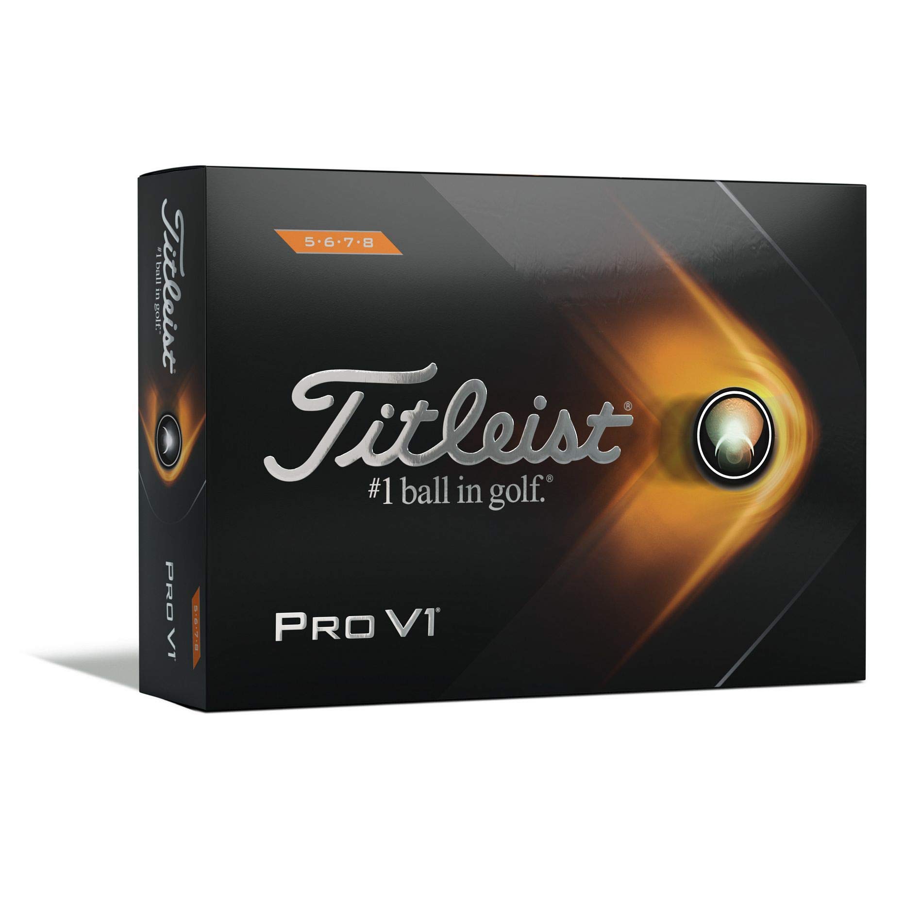 Titleist Pro V1 High Number Golf Ball, White
