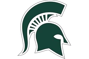 Craftique Michigan State Magnet (Spartan Head Magnet (3",6",12"), 3 in)
