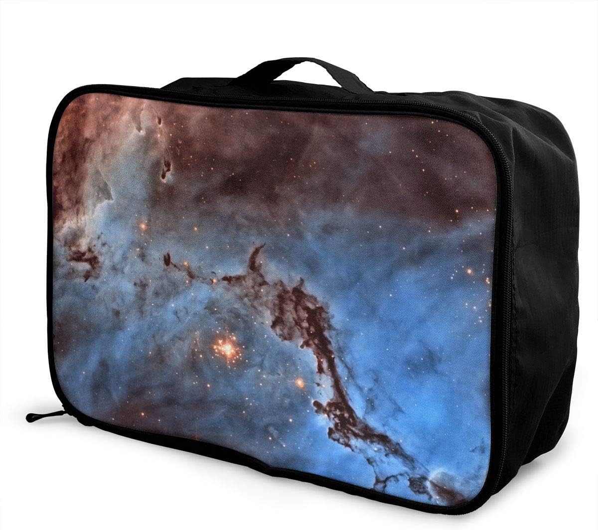 Galaxy Space Nebula Travel Lightweight Storage Luggage Case Portable Travel Duffel Bag