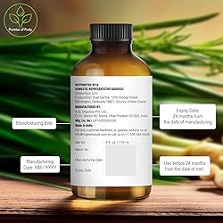 Majestic Pure Lemongrass Essential Oil with Glass