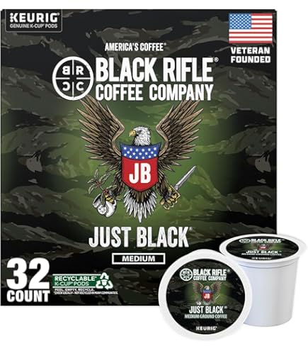 Amazon.com : Flavored Coffee by Black Rifle Coffee Company (Basic Batch (Pumpkin  Spice), 12 Count Rounds) : Grocery & Gourmet Food