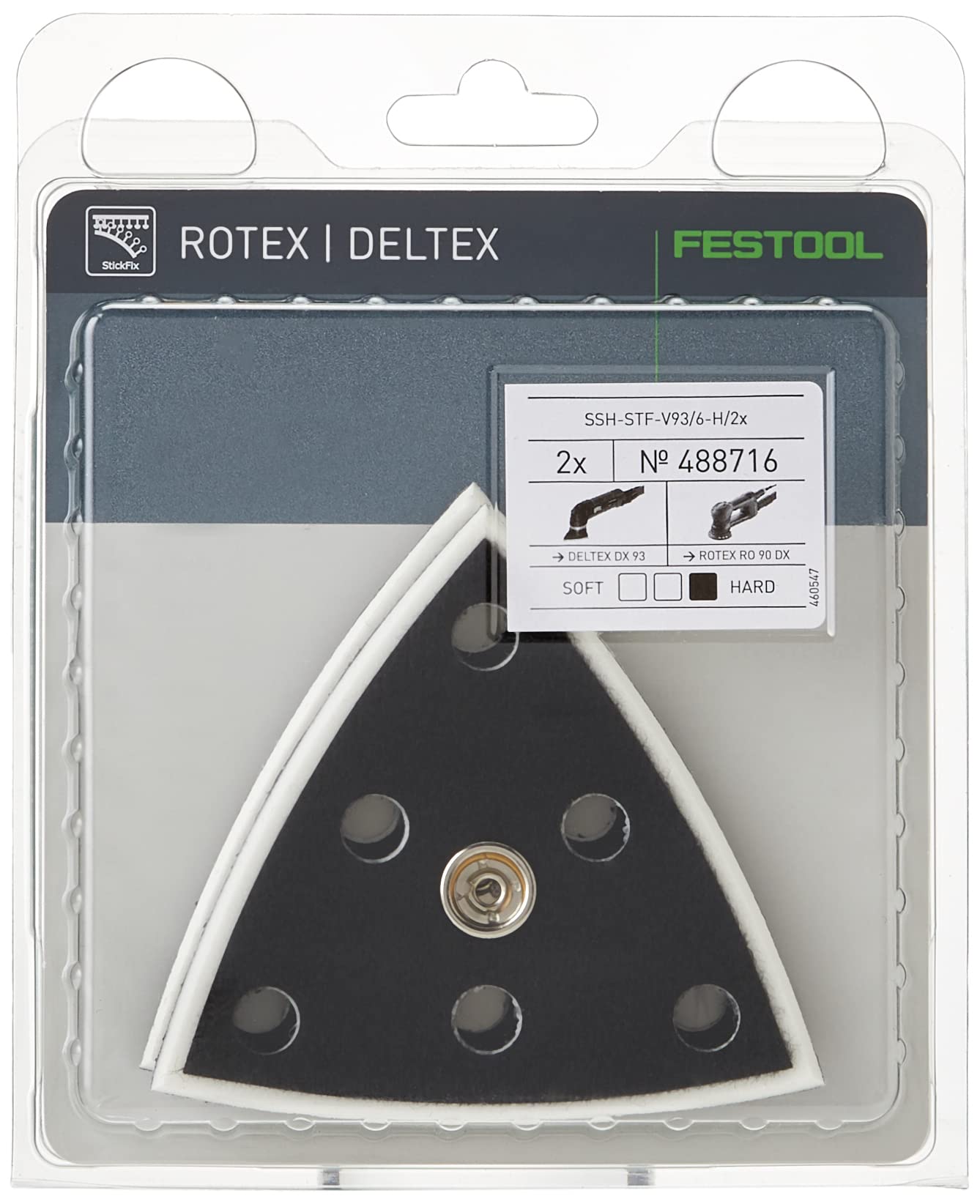 Festool 488716 DX 93 StickFix Sanding