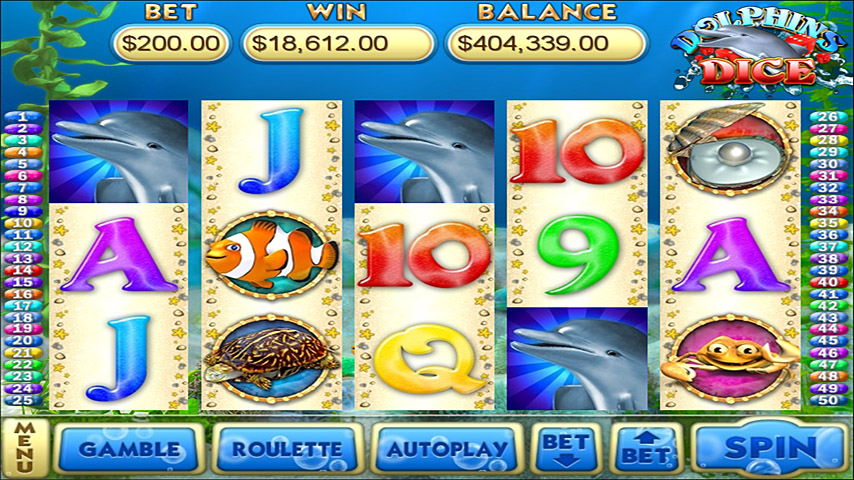 Dolphins Dice Slots