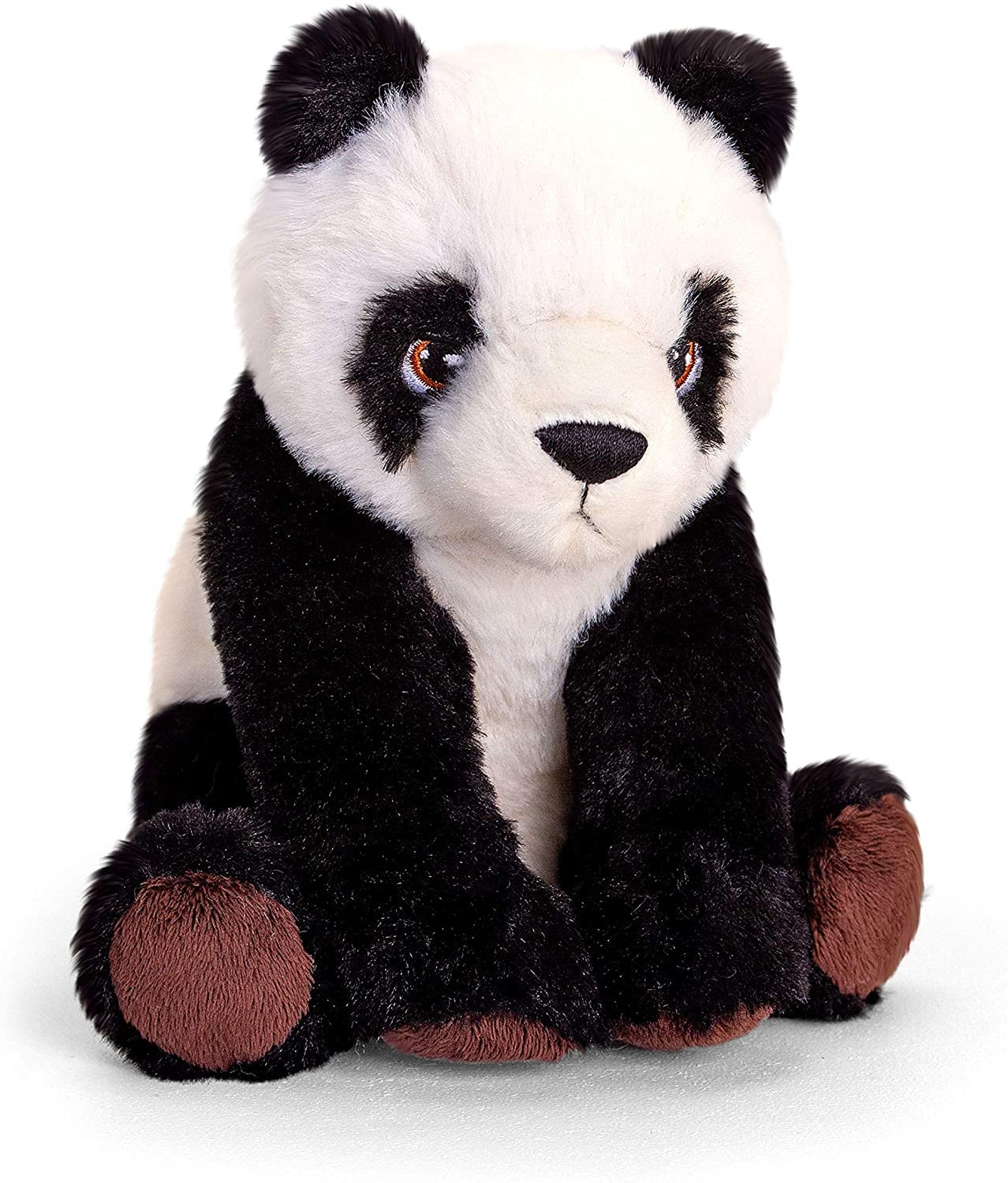 Deluxe Paws Plush Cuddly Soft Eco Toys 100% Recycled (Panda)