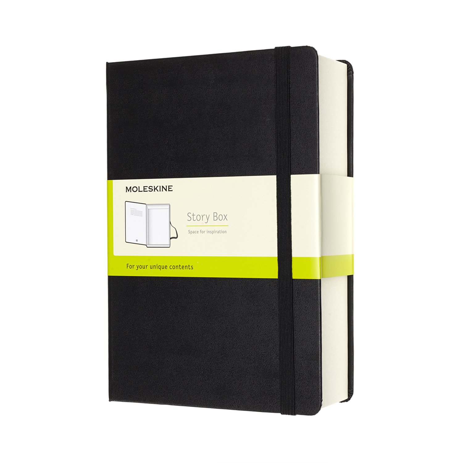 Moleskine Story Box Black Large Home & Garden Store Office Containers
