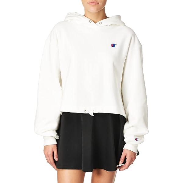 Champion womens Champion Women's Reverse Weave Cinch Bottom Hoodie Hooded  Sweatshirt, White, X-Small US at Amazon Women's Clothing store