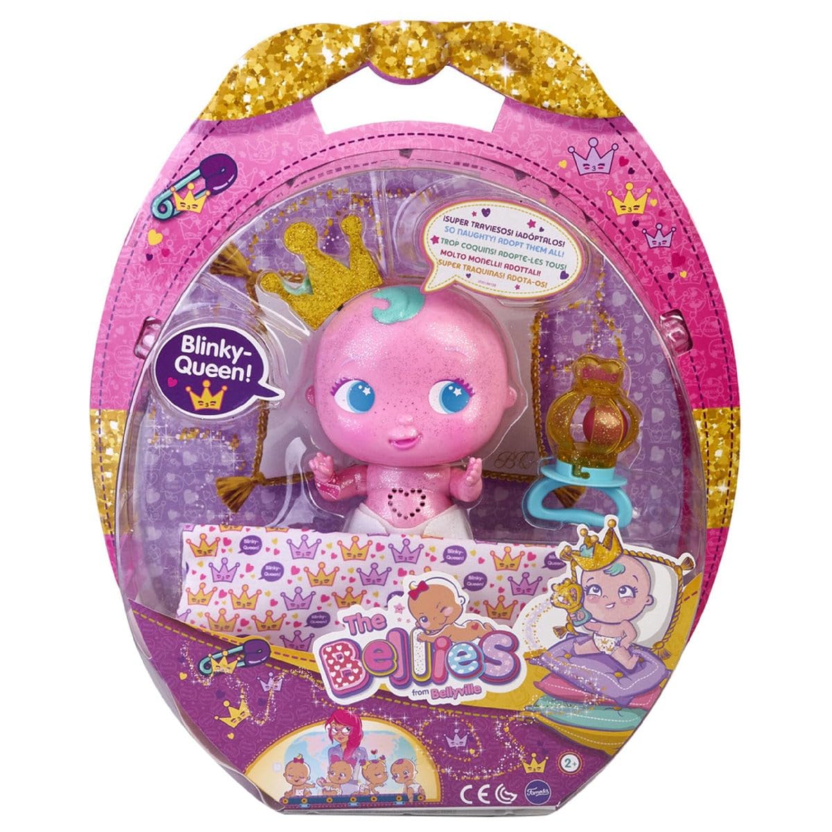 The Bellies Interactive Doll for Girls, Multi-Colour, 3 Years+