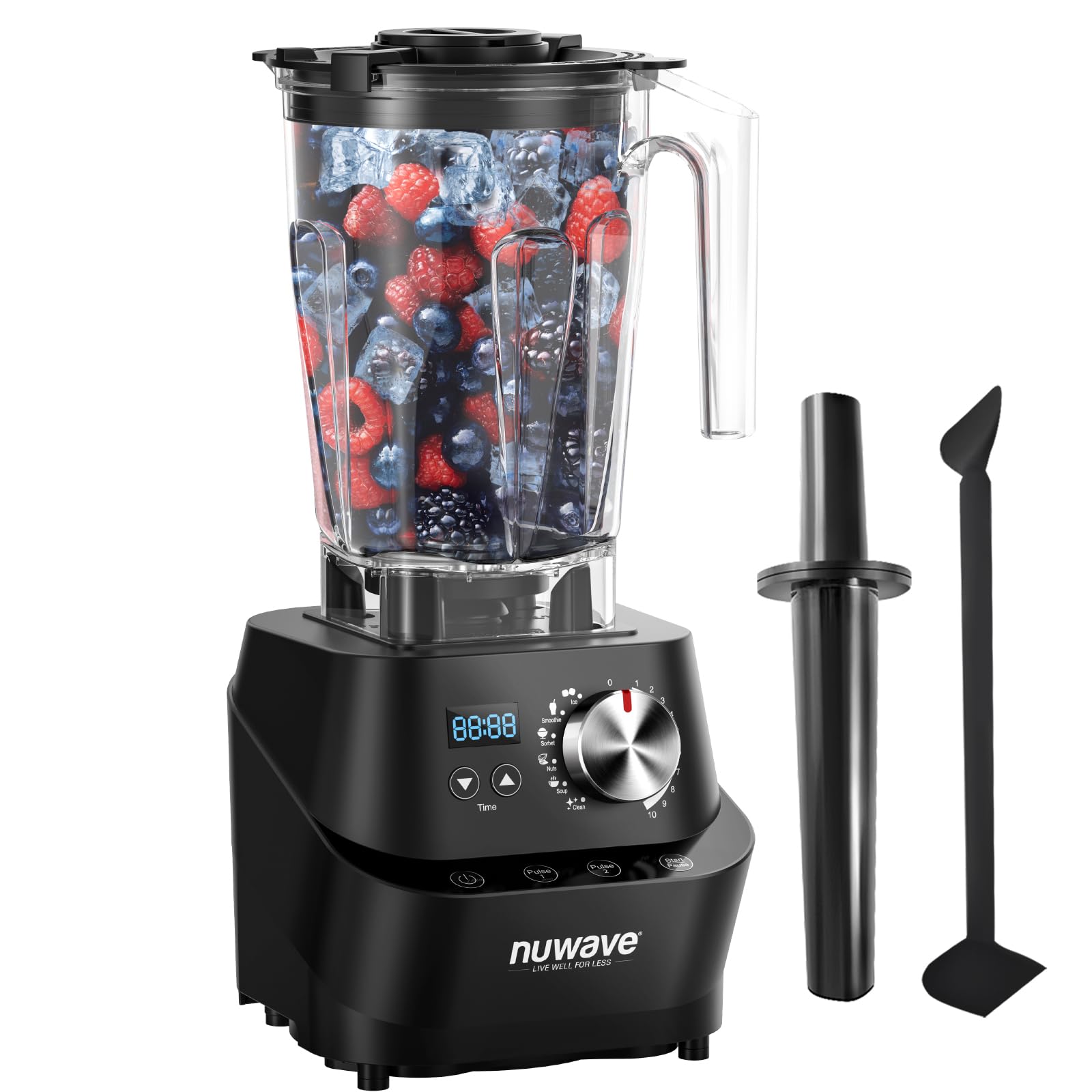 Photo 1 of Nuwave Infinity Commercial Blender, Heavy-Duty Smoothie Blender w/ 2.5HP Copper Motor & Laser-Cut Blades