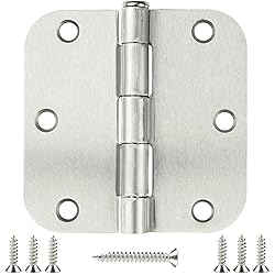 Door Hinge 3 1/2" 18 Pack Rounded Door Hinges